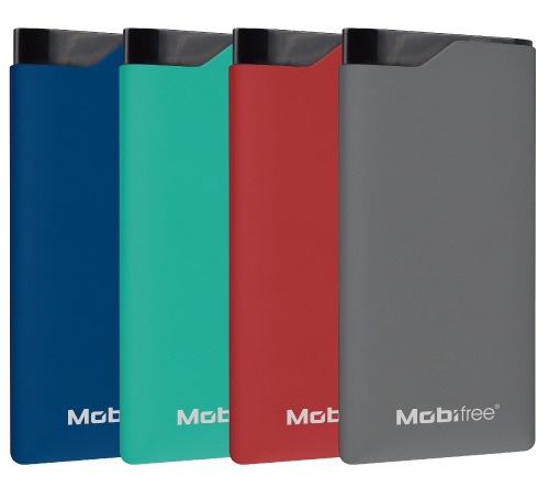 Cargador portátil Mobifree Power Bank 10000 mAh - Gris