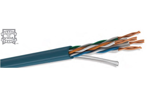 Cable UTP CAT6 para interior - 4 pares