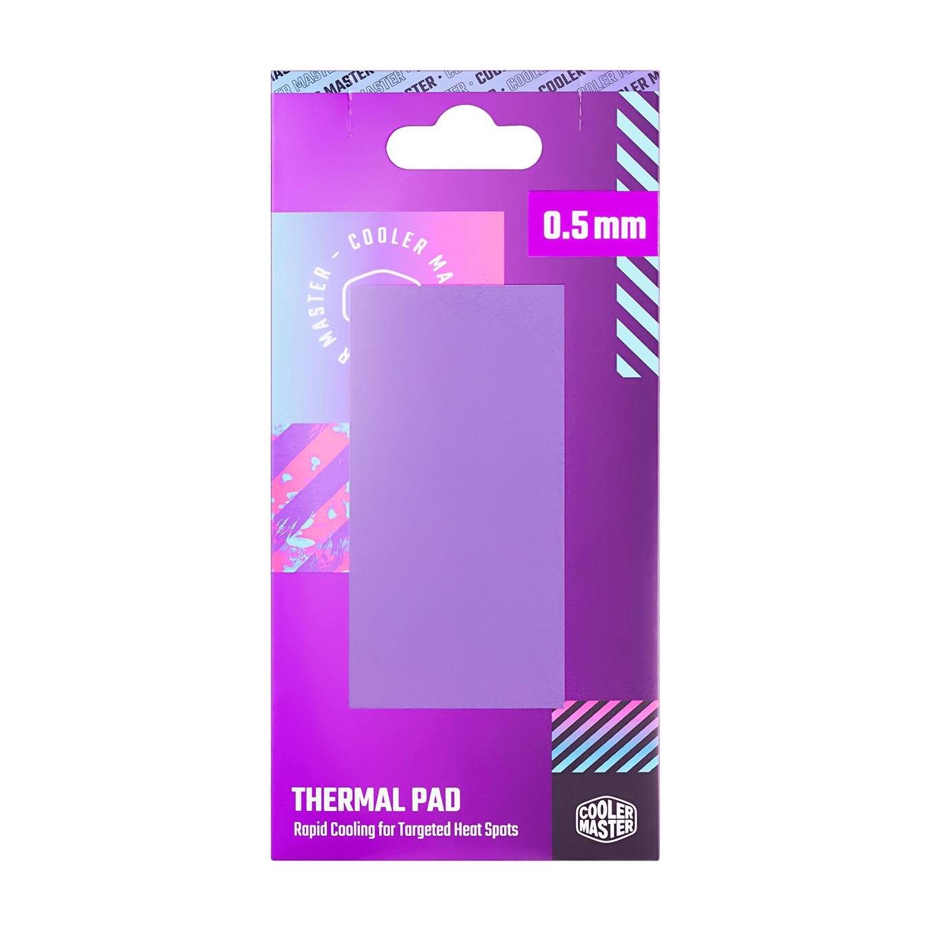 Parche Térmico Cooler Master 2TPX-NOPP-9005-R1 - morado