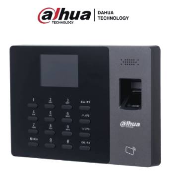 DAHUA ASA1222GL-D - Control de Asistencia Stand Alone con Batería Incluida/ 1000 Usuarios - Passwords y Tarjetas ID/ 2000 Huellas/ 100