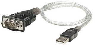 Convertidor de USB a Serial MANHATTAN 205153 - 0