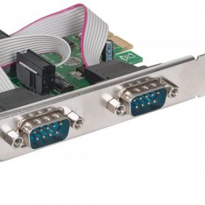 152082 Tarjeta Serial PCI Express de dos puertos DB9 - para instalación en buses PCI Express x1