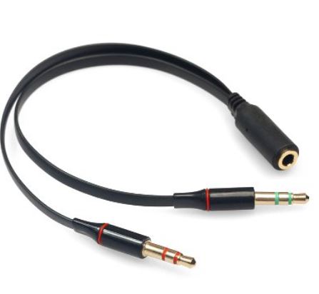 Adaptador Stereo 651404 Y - 3.5 mm Hembra a 3.5 mm BROBOTIX 651404