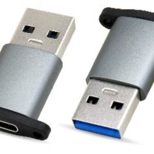 Adaptador USB V3.0 Tipo A Macho - a Tipo C Hembra BROBOTIX 6000342