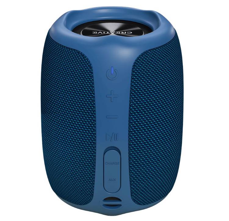 Altavoces portátil Creative MUVO Play Bluetooth®  azul para exteriores y resistente al agua - 10hrs de autonomia  - MF8365 BU