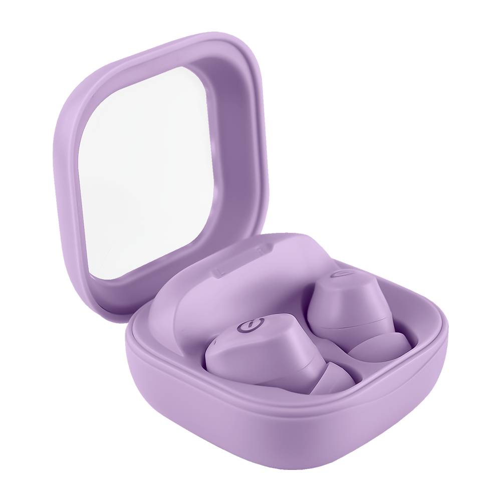 FLORELA AUDÍFONOS TWS CON VENTANA Color Morado EASY LINE -