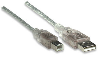 Cable USB tipo B MANHATTAN - 3 m