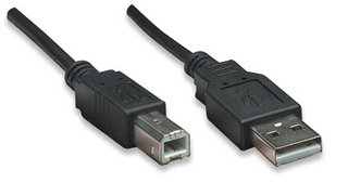 337779 Cable para Impresora  USB B Macho a USB-A Macho V2.0 - 480 Mbps
