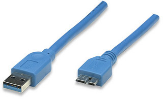 325424 Cable para Dispositivos USB Micro-B de SúperVelocidad; USB 3.2 Gen 1 - A Macho/ SuperSpeed Micro-B Macho