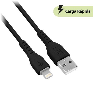 CABLE CARGA RÁPIDA LIGHTNING - PVC