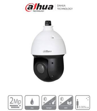 DAHUA SD49218DB-HC - Camara PTZ Domo de 2 Megapixeles/ 18X de Zoom Optico/ IP66/ Starlight/ WDR Real 120dB/ IR de 100m/ HLC/ 3DNR/ 12V 3A -
