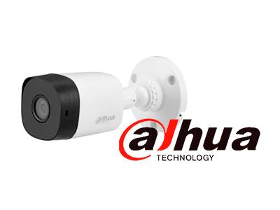 Cámara DAHUA HAC-B2A51N-0280B-S2 bullet de 5 MP lente de 2.8 mm y ángulo de visión de 106°. Incorpora IR  20 m para visión nocturna - resistente IP67 NB