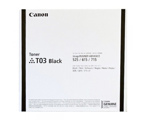 Toner  CANON T03 BK - Laser