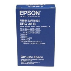 Cinta Epson ERC-38B Negra. Compatible con: TMU-200 - TM-300