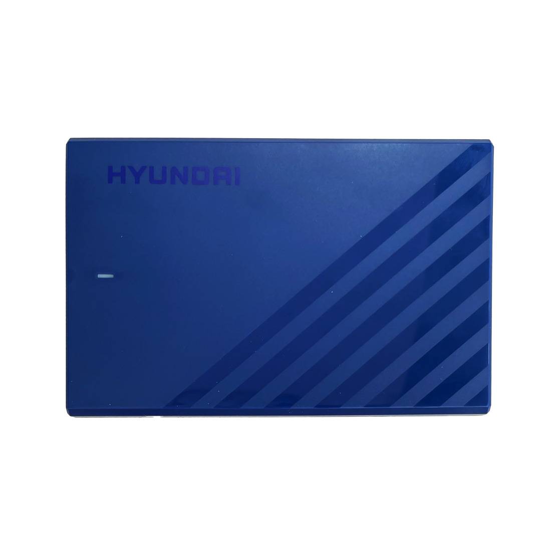 DISCO DURO EXTERNO HYUNDAI 500GB 2.5 USB AZUL 500HYNBLUE CABLE DE TRANSFERENCIA INCLUIDO -