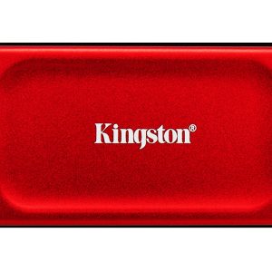 UNIDAD DE ESTADO SOLIDO EXTERNO KINGSTON SXS1000R 1TB USB-C 3.2 GEN 2 R.1050MB/S W.1000MB/S ROJO -
