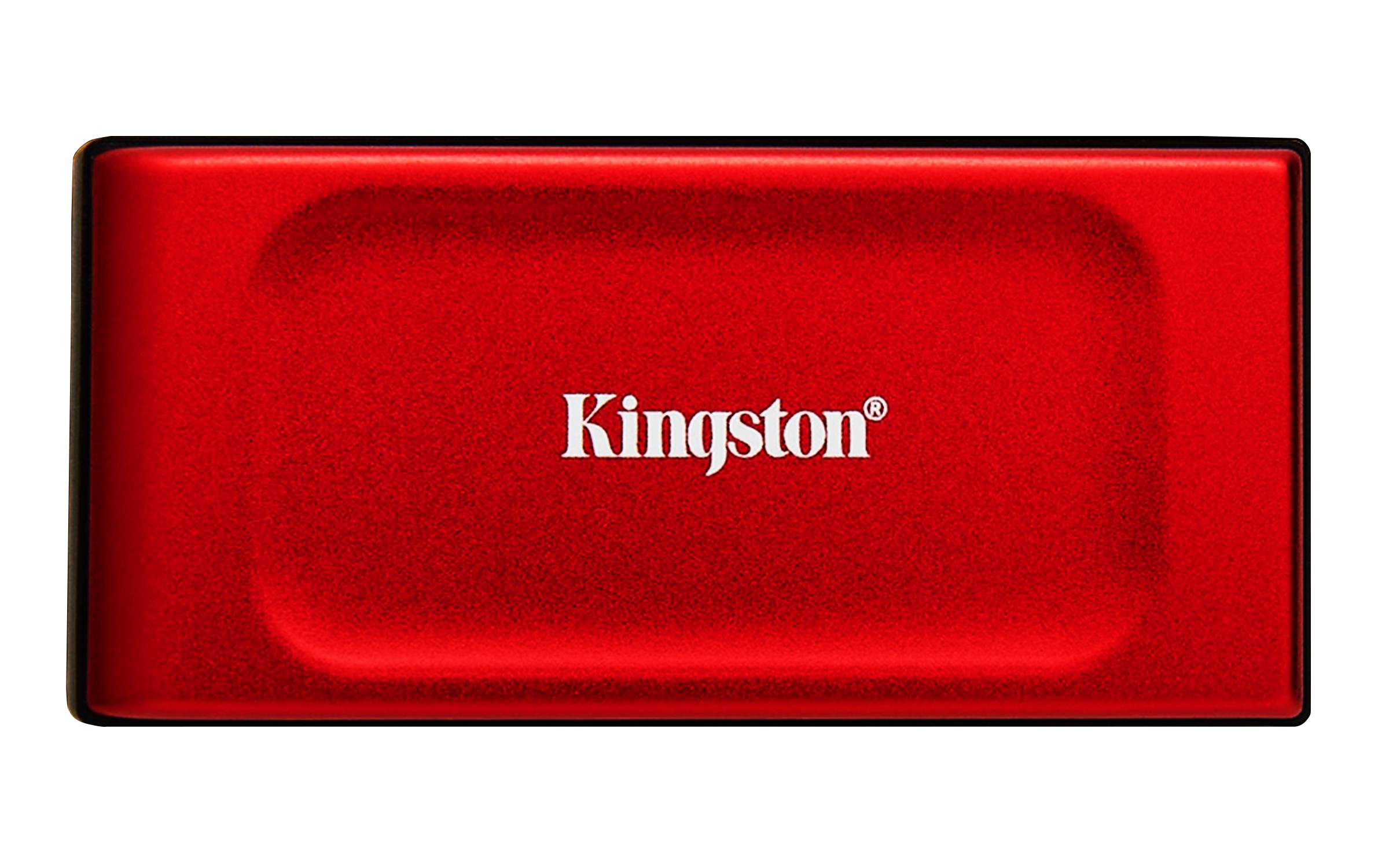 UNIDAD DE ESTADO SOLIDO EXTERNO KINGSTON SXS1000R 1TB USB-C 3.2 GEN 2 R.1050MB/S W.1000MB/S ROJO -