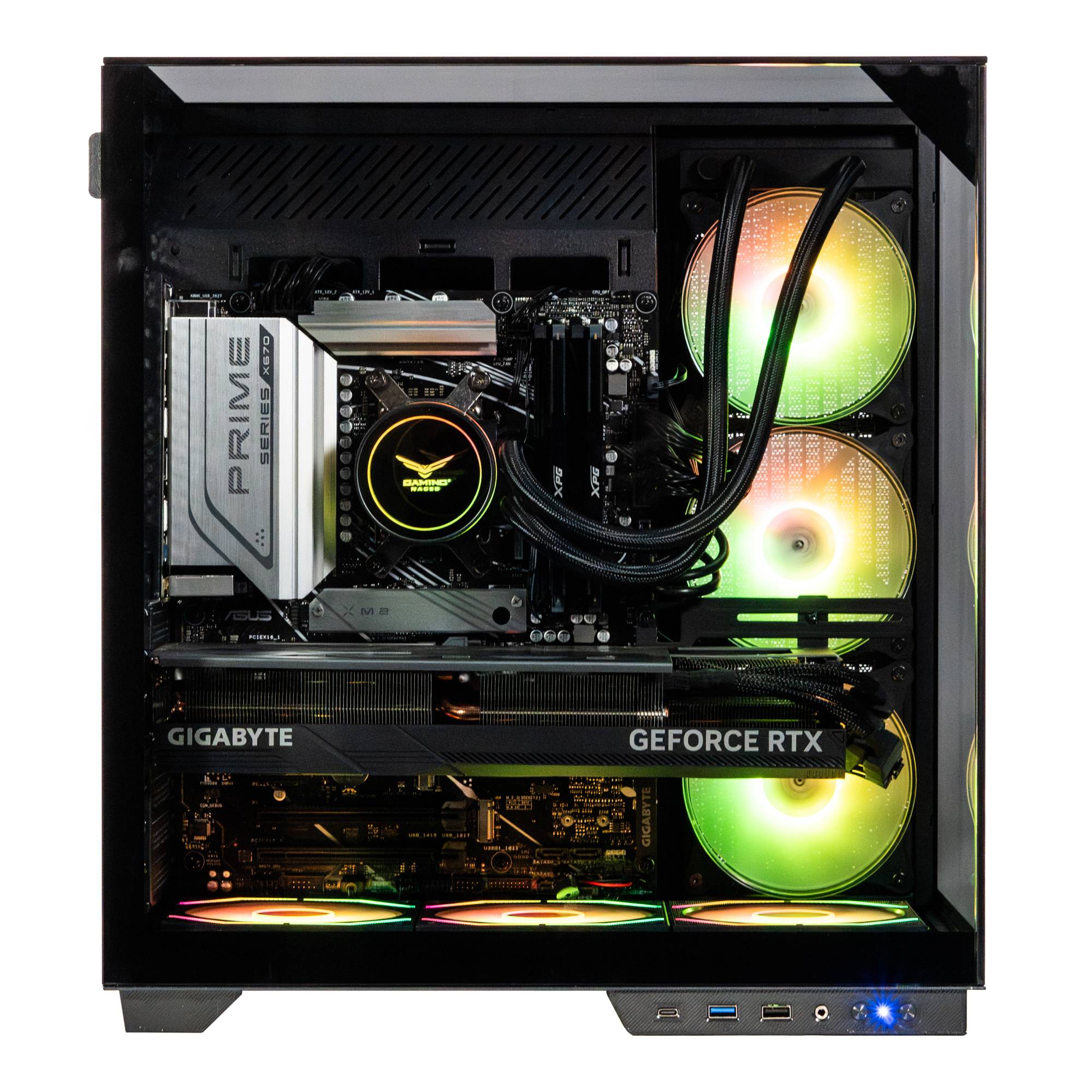 GABINETE GAMER ITX - MicroATX