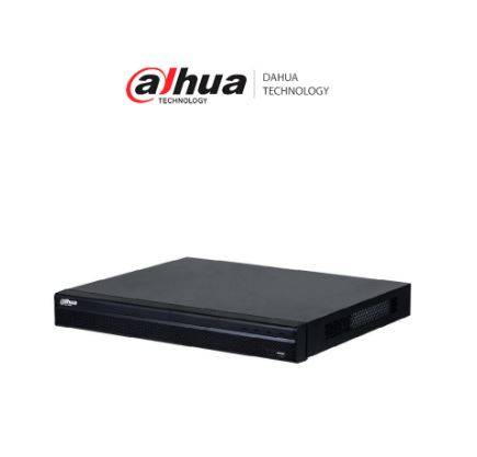 DAHUA DHI-NVR4216-16P-4KS3 NVR de 8 MP/ 4k / 16 Canales IP/ 16 Puertos PoE/ Rendimiento de 160 Mbps/ Smart H.265+/ 2 Bahias de Discos Duros -