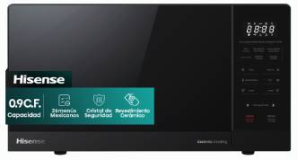 Horno de Microondas HISENSE HMMS2509BP 0.9 pies cúbico -