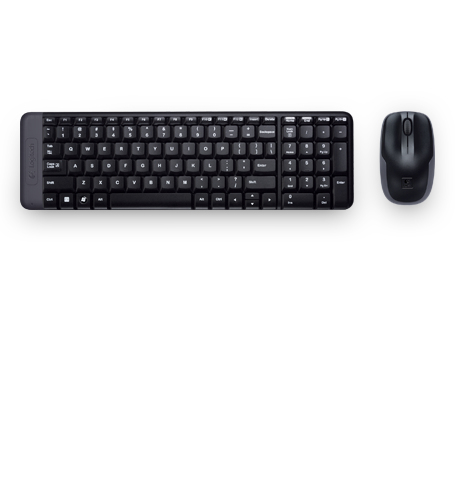 Kit de Teclado y Mouse LOGITECH MK220 - Estándar