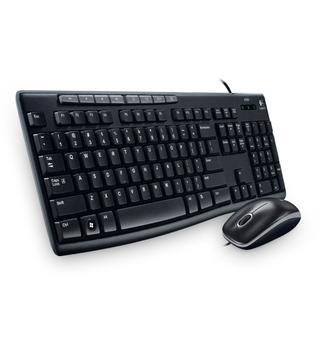 Kit de Teclado y Mouse LOGITECH MK200 - Estándar