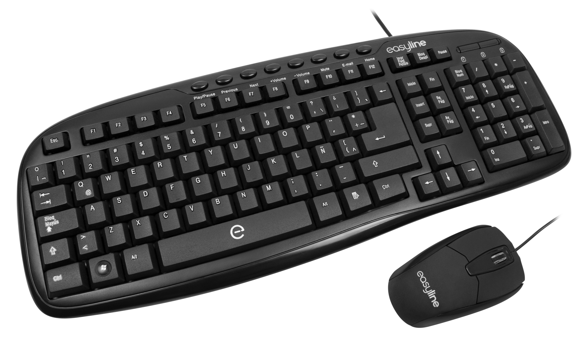 Kit Teclado / Mouse Easy Line Balance - 102 teclas
