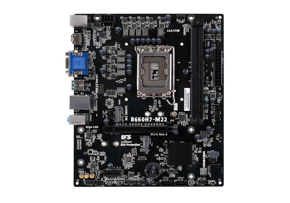 Motherboard ECS B660H7-M22 - DDR4-SDRAM
