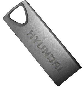 Memoria USB HYUNDAI U2BK/16GASG - Gris