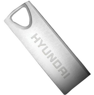 Memoria USB HYUNDAI U2BK/32GAS - Plata