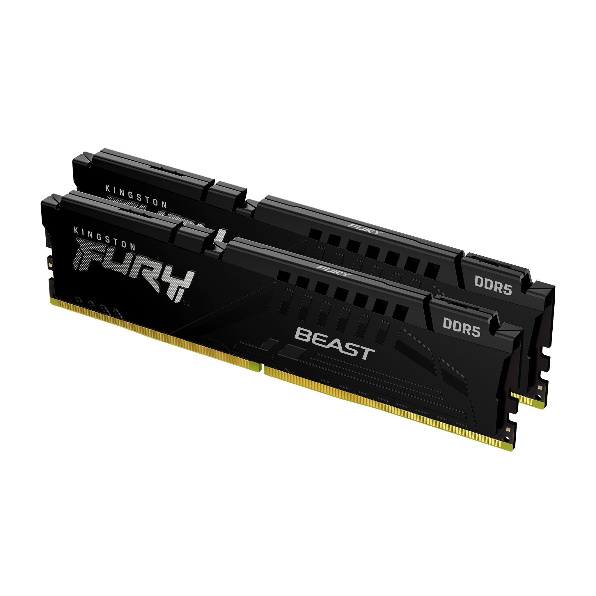 MEMORIA RAM KINGSTON FURY BEAST BLACK EXPO DIMM DDR5 16GB 5600MT/S CL36 1RX8 1.25V (KIT OF 2) -