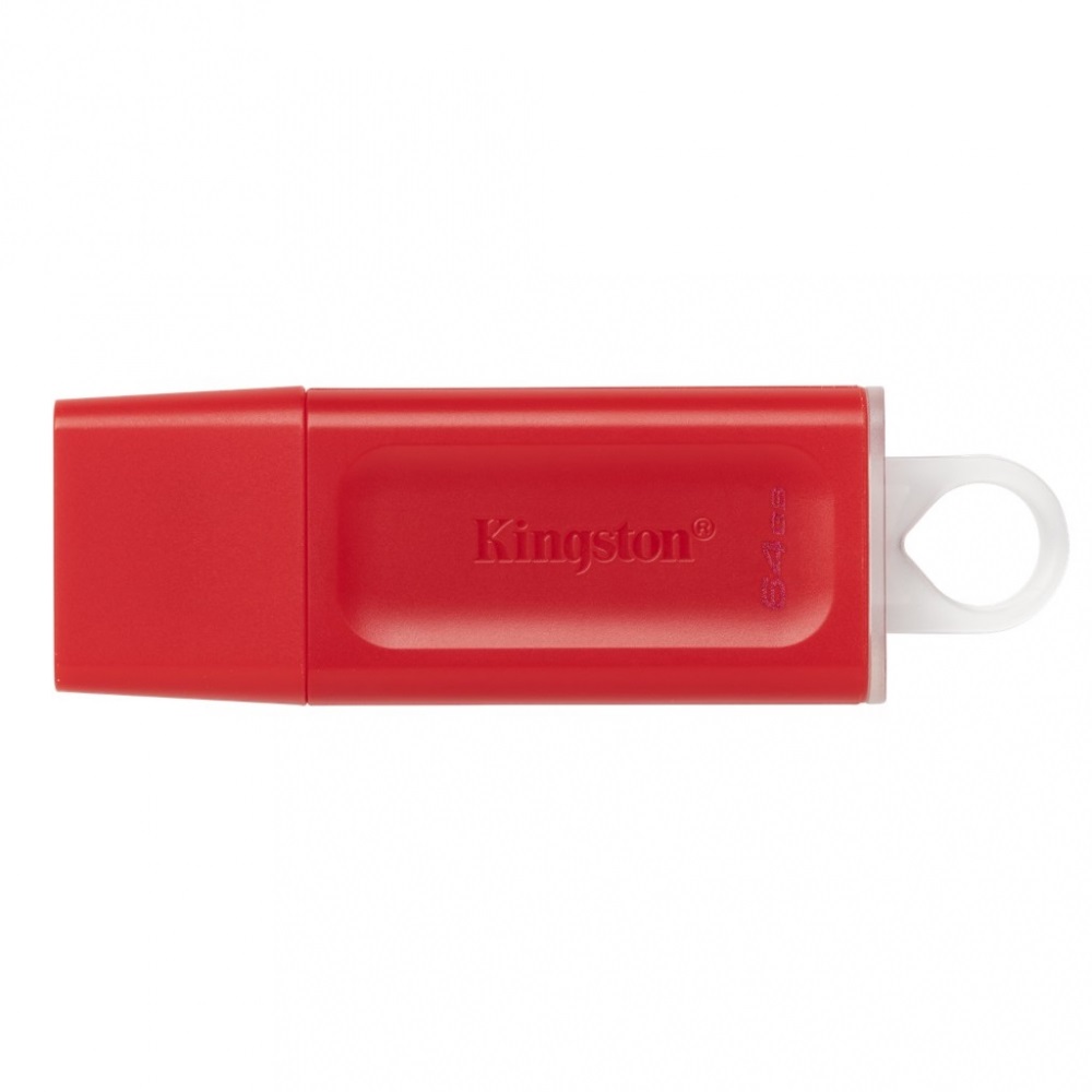 MEMORIA USB KINGSTON DATATRAVELER EXODIA 64GB 3.2 GEN 1 ROJO -