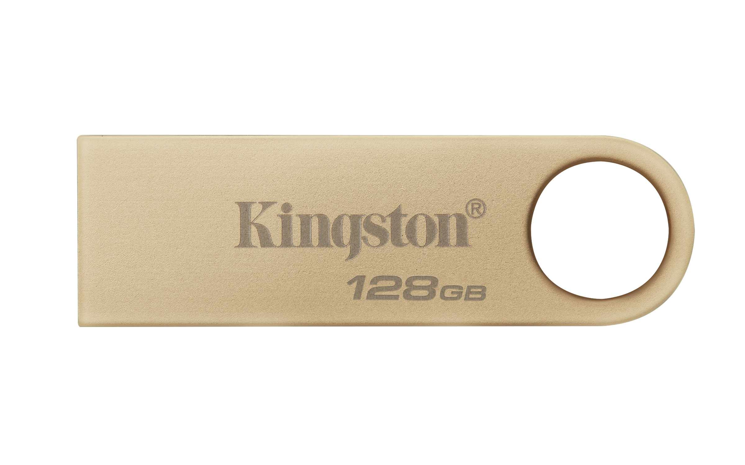 MEMORIA USB KINGSTON DATATRAVELER SE9 G3 128GB 3.2 GEN 1 METÁLICA ORO -