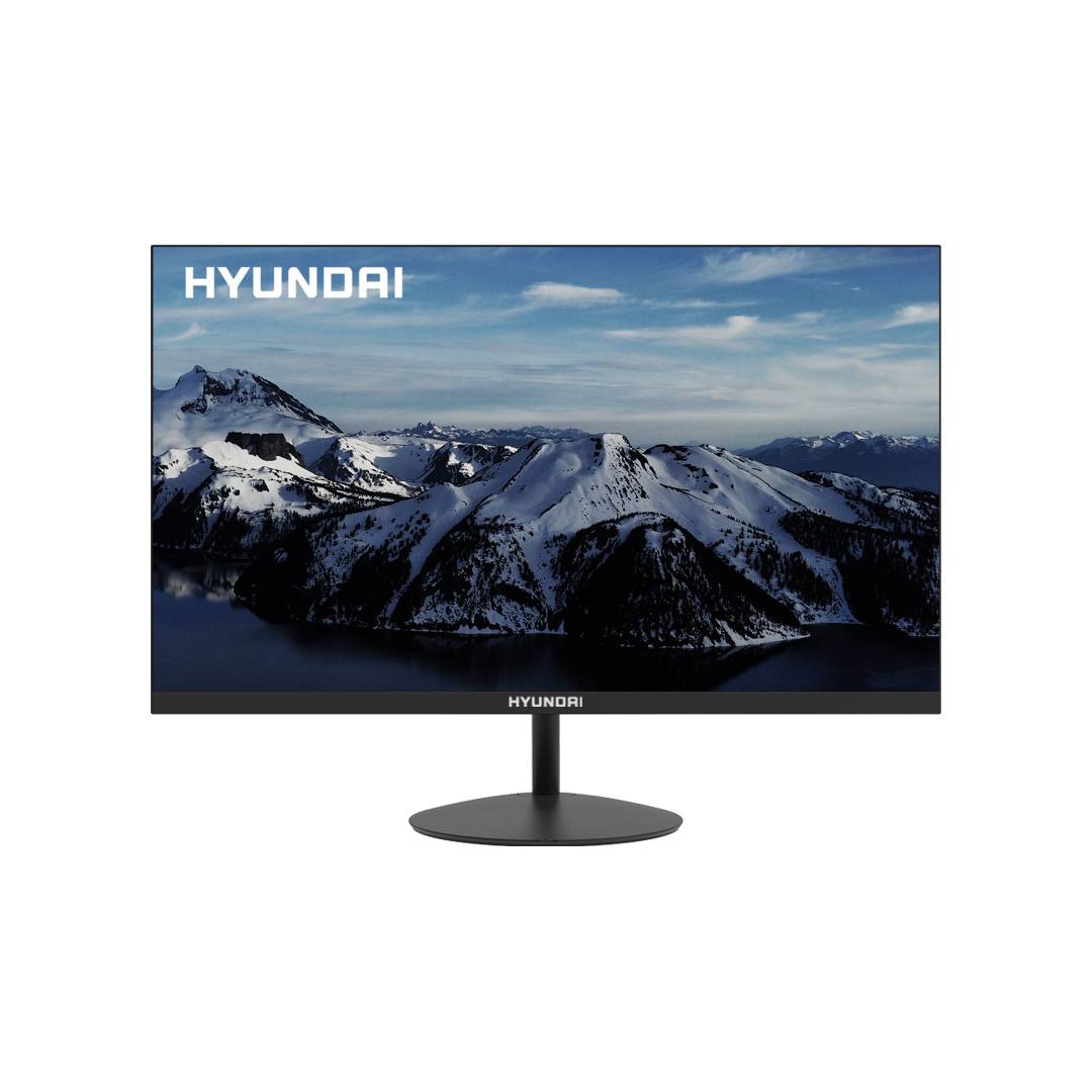 Monitor LED - HYUNDAI 23.8 Pulgadas HT24FOMBK02 Resolucion 1920x1080 Full HD