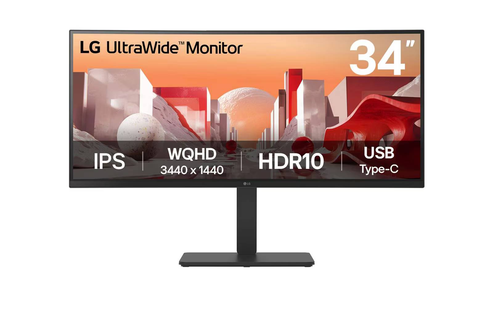 Monitor QHD IPS curvo - 34 Pulgadas con USB Tipo-C™