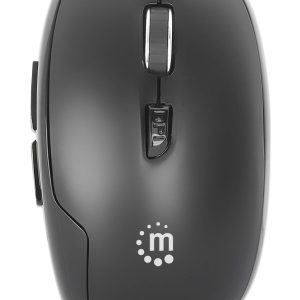 190367 Mouse Optico Inalambrico Negro. -