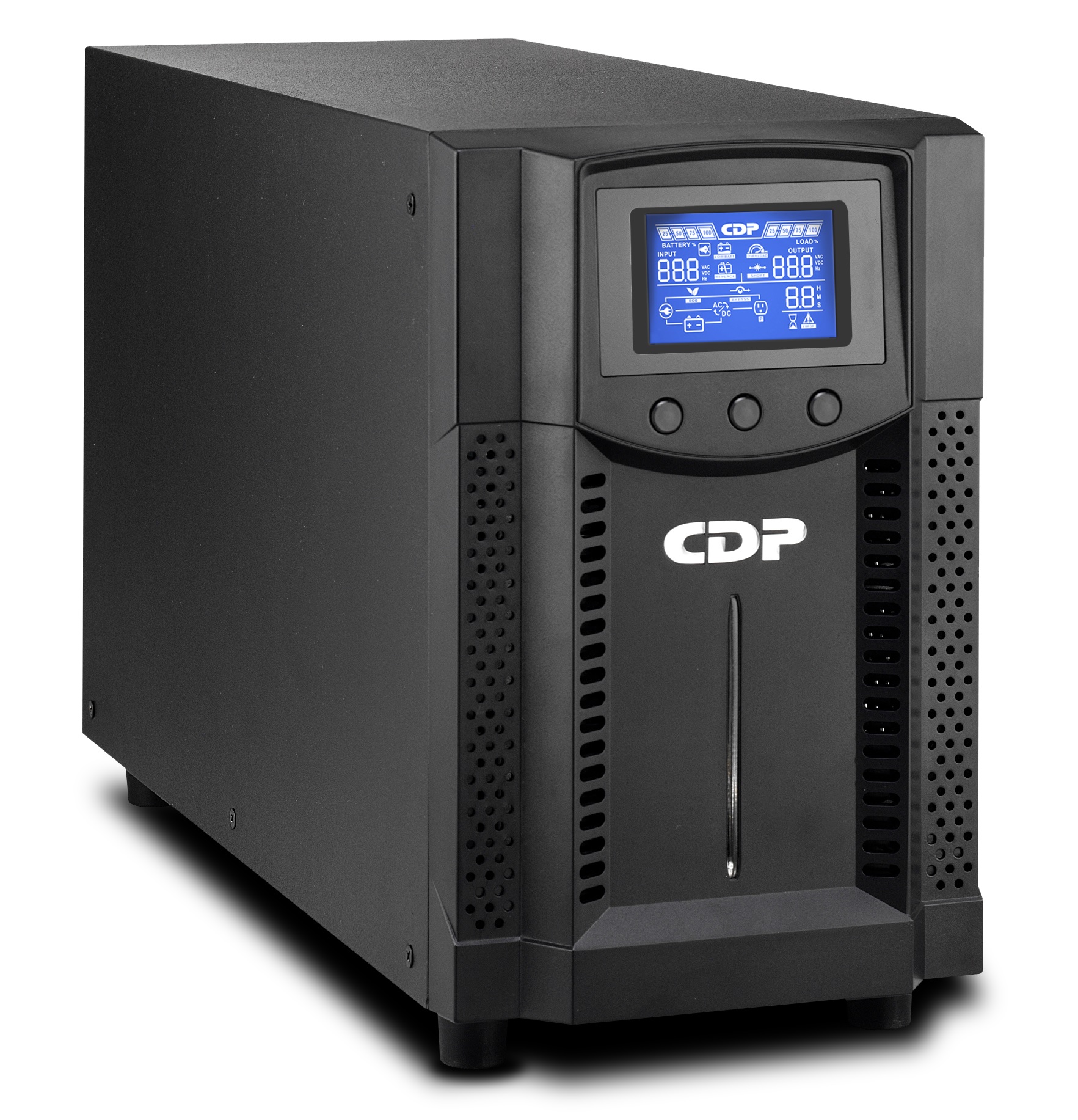 No-Break CDP UPO11-1AX 1000VA/1000W FP 1.0 Online UPS Torre - LCD UL