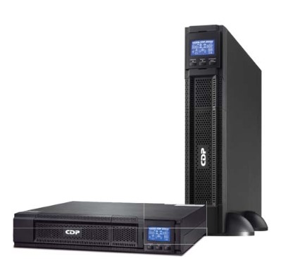 No-Break CDP UPO11-2RT 2000VA/1800W FP 1.0 Online UPS 2U RT - LCD 120 Vac