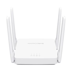 ROUTER WIFI AC 1200 INALÁMBRICO MERCUSYS AC10 DE DOBLE BANDA CON ANTENAS DE ALTA GANANCIA MULTIMODO -