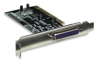 158220 Tarjeta PCI con puerto Paralelo. Soporta modos de operación EPP - ECP y SPP.