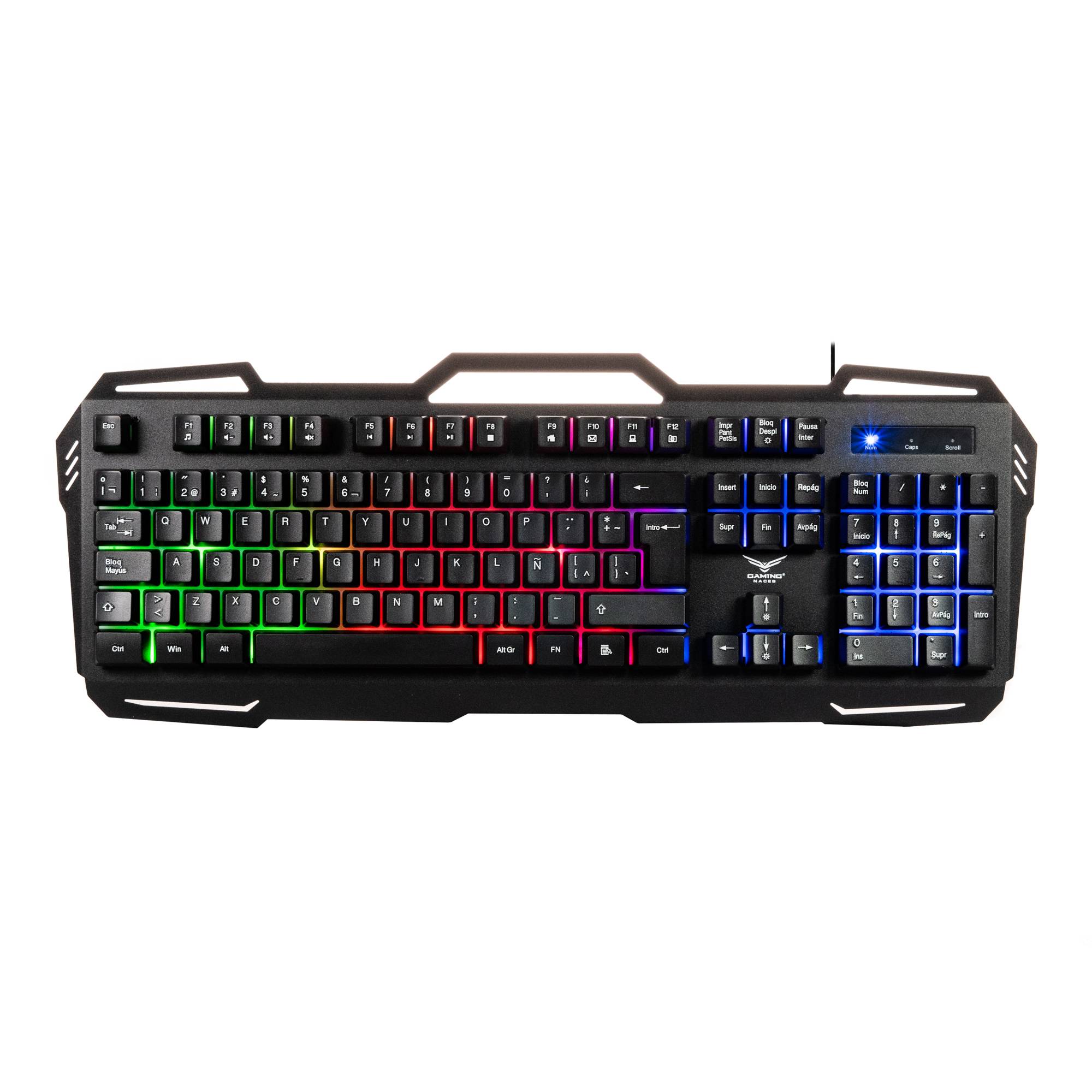 TECLADO MULTIMEDIA GAMER K417 NA-0967 -