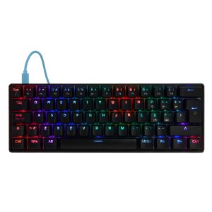 Teclado Mecánico  GAME FACTOR KBG560-BL - USB
