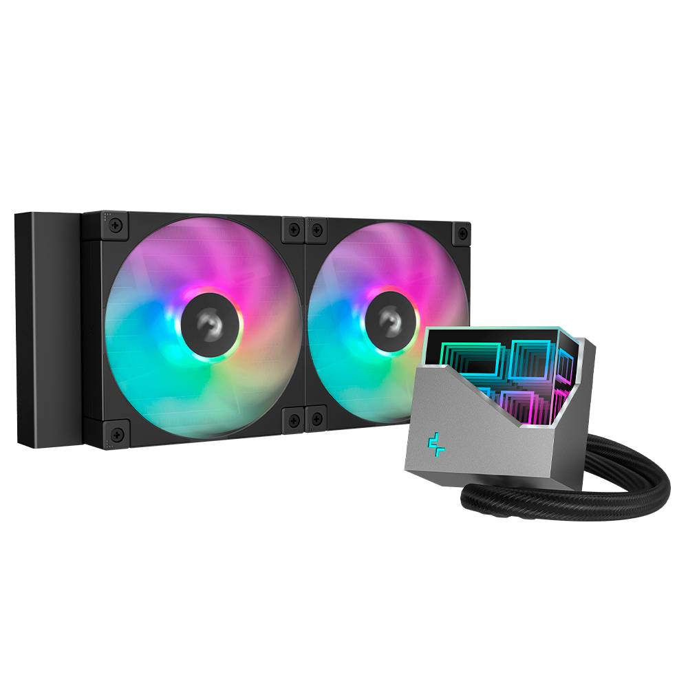 Enfriamiento Liquido DeepCool LT240 ARGB - 2 x 120mm