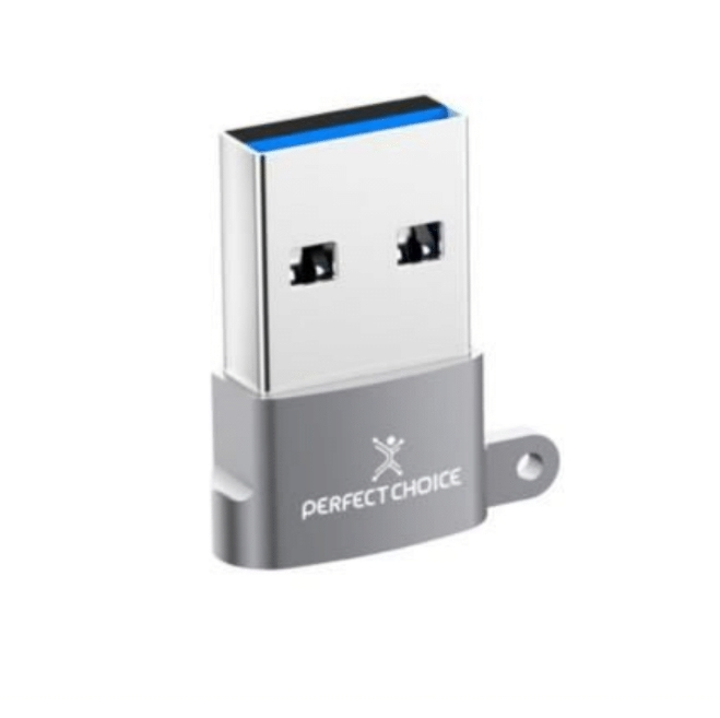 Adaptador USB Tipo A y C Compatible con 2.0 y 3.0 Plug   Play | PERFECT CHOICE -