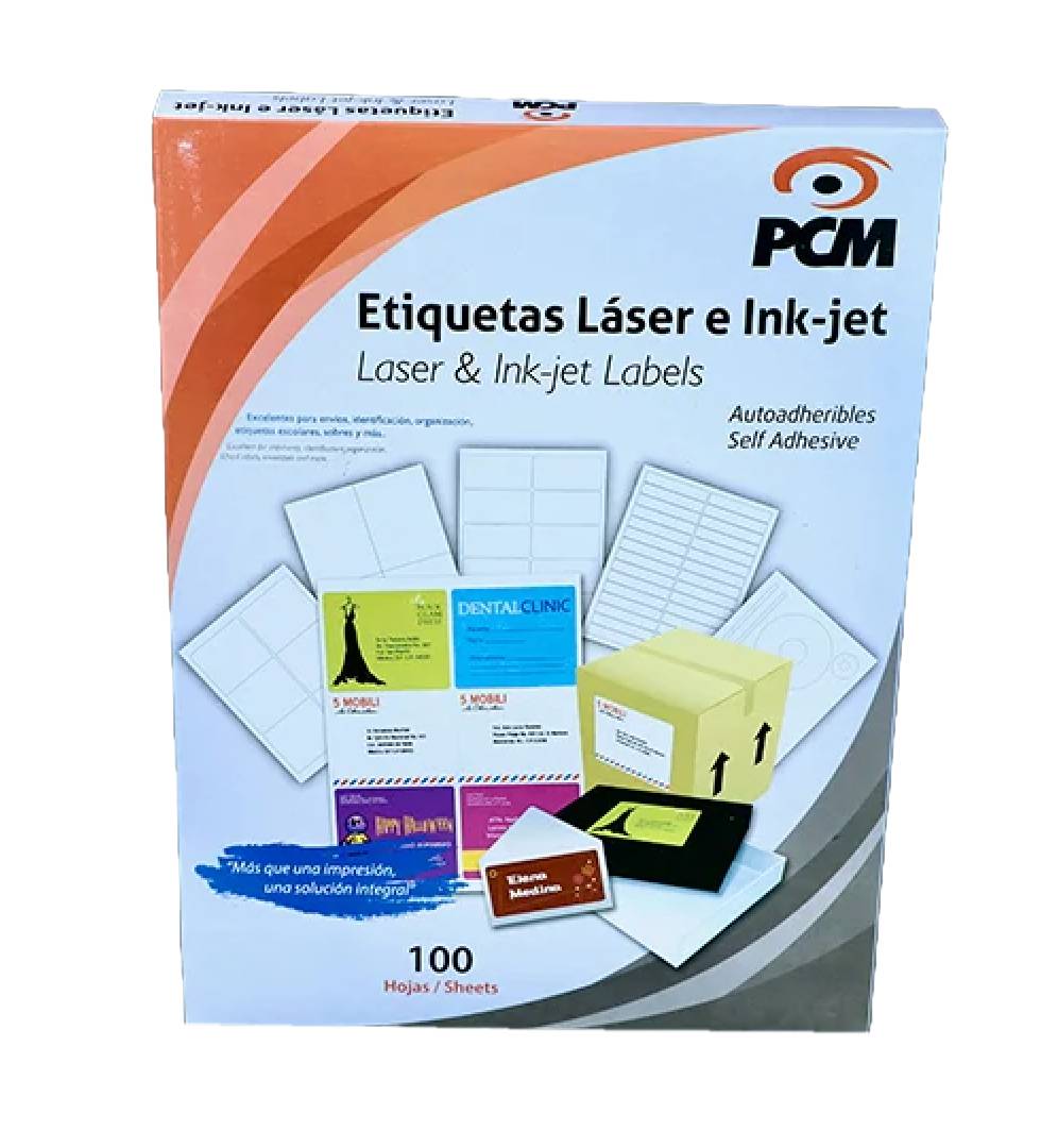 ETIQUETA PCM LASER CORRUGADO PL5160100 -