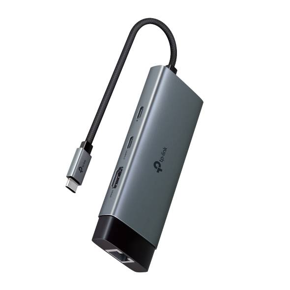 Concentrador USB tipo C de 6 puertos -