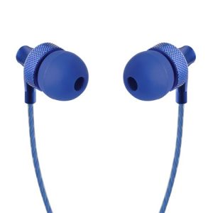 Audífonos Alámbricos In-Ear con Micrófono Incluido Stretto Color Azul | PERFECT CHOICE -