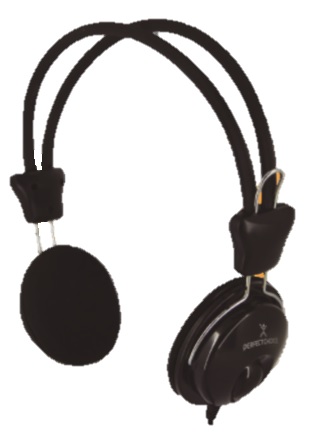 Audifonos Alámbricos Ajustables para Streaming con Microfono | PERFECT CHOICE -