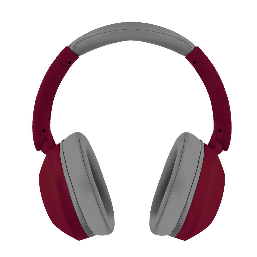 Audifonos Bluetooth Inalámbricos Diadema Plegable Soundia Color Burgundy| PERFECT CHOICE -