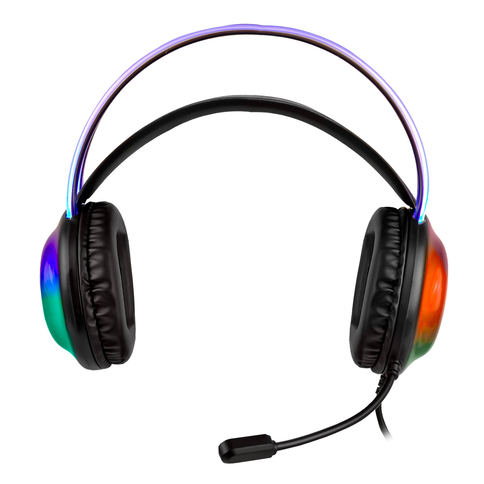 V-930730 Diadema Gamer Alámbrica iluminación RGB Helumo | VORTRED -